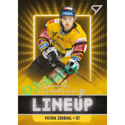2021/22 Sportzoo TIPSPORT ELH 2. série #SLU-70 Patrik Zdráhal Starting LINEUP