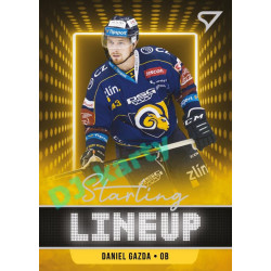 2021/22 Sportzoo TIPSPORT ELH 2. série #SLU-74 Daniel Gazda Starting LINEUP