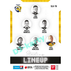 2021/22 Sportzoo TIPSPORT ELH 2. série #SLU-76 Pavel Kubiš Starting LINEUP