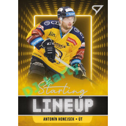 2021/22 Sportzoo TIPSPORT ELH 2. série #SLU-77 Antonín Honejsek Starting LINEUP