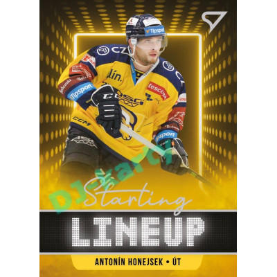 2021/22 Sportzoo TIPSPORT ELH 2. série #SLU-77 Antonín Honejsek Starting LINEUP