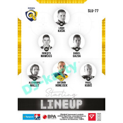 2021/22 Sportzoo TIPSPORT ELH 2. série #SLU-77 Antonín Honejsek Starting LINEUP