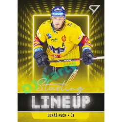2021/22 Sportzoo TIPSPORT ELH 2. série #SLU-83 Lukáš Pech Starting LINEUP