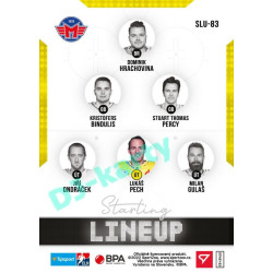 2021/22 Sportzoo TIPSPORT ELH 2. série #SLU-83 Lukáš Pech Starting LINEUP