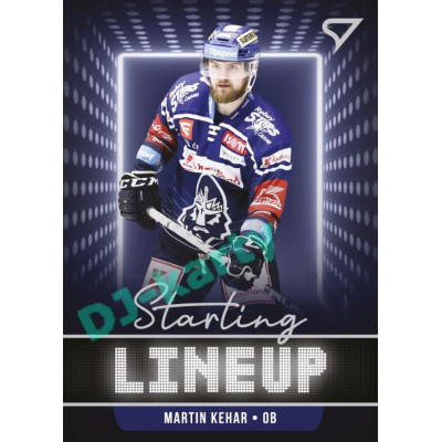 2021/22 Sportzoo TIPSPORT ELH 2. série #SLU-87 Martin Kehar Starting LINEUP