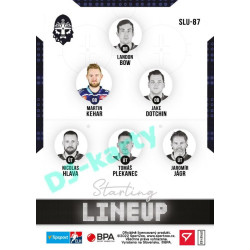 2021/22 Sportzoo TIPSPORT ELH 2. série #SLU-87 Martin Kehar Starting LINEUP
