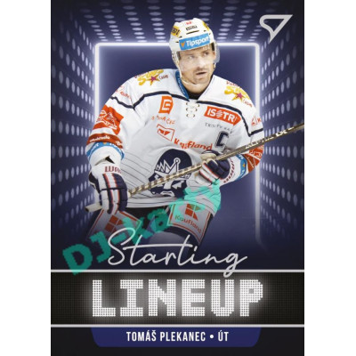 2021/22 Sportzoo TIPSPORT ELH 2. série #SLU-89 Tomáš Plekanec Starting LINEUP