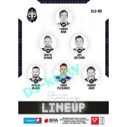 2021/22 Sportzoo TIPSPORT ELH 2. série #SLU-89 Tomáš Plekanec Starting LINEUP