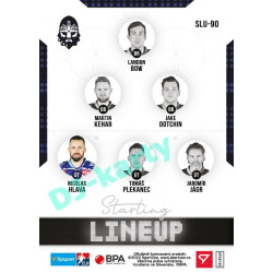 2021/22 Sportzoo TIPSPORT ELH 2. série #SLU-90 Nicolas Hlava Starting LINEUP