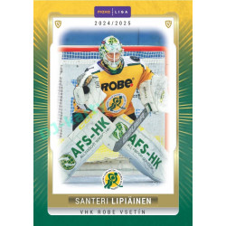 2024/25 Goal Cards Maxa liga 1. série #VSE-01 Santeri Lipiäinen Parallel 1of40