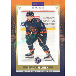 2024/25 Goal Cards Maxa liga 1. série #LIT-22 Šimon Jelínek Parallel 1of15