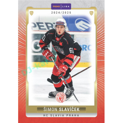 2024/25 Goal Cards Maxa liga 1. série #SLA-22 Šimon Slavíček Parallel 1of15