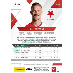 2022/23 Sportzoo Fortuna Liga 2. série #214 Petr Hronek