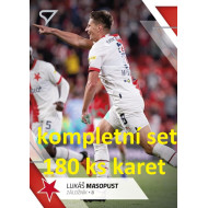 2022/23 Sportzoo Fortuna Liga 2. série KOMPLETNÍ SET řadových karet 180ks karet
