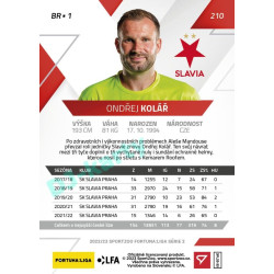2022/23 Sportzoo Fortuna Liga 2. série #210 Ondřej Kolář