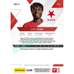 2022/23 Sportzoo Fortuna Liga 2. série #212 Igoh Ogbu