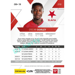 2022/23 Sportzoo Fortuna Liga 2. série #213 Oscar Dorley