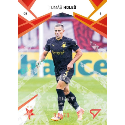 2024/25 Sportzoo Chance Liga 2. série #210 Tomáš Holeš Copper Diamond xx/70