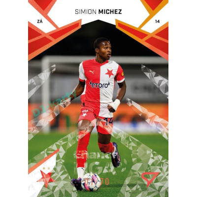2024/25 Sportzoo Chance Liga 2. série #212 Simion Michez Copper Diamond xx/70