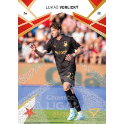 2024/25 Sportzoo Chance Liga 2. série #214 Lukáš Vorlický Gold Glitter xx/25