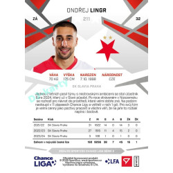 2024/25 Sportzoo Chance Liga 2. série #211 Ondřej Lingr