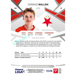 2024/25 Sportzoo Chance Liga 2. série #215 Conrad Wallem