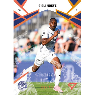 2024/25 Sportzoo Chance Liga 2. série #251 Gigli Ndefe Copper Diamond xx/70