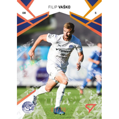 2024/25 Sportzoo Chance Liga 2. série #252 Filip Vaško Copper Diamond xx/70