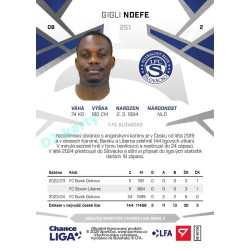 2024/25 Sportzoo Chance Liga 2. série #251 Gigli Ndefe