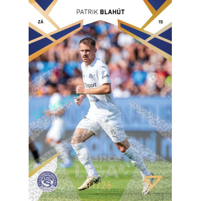 2024/25 Sportzoo Chance Liga 2. série #253 Patrik Blahút Gold Glitter xx/25