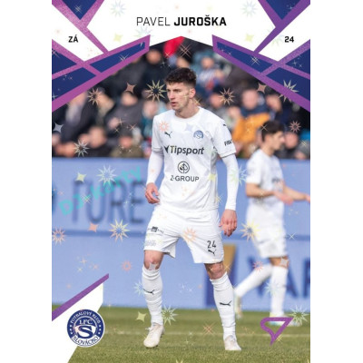 2024/25 Sportzoo Chance Liga 2. série #255 Pavel Juroška Cosmic Pink