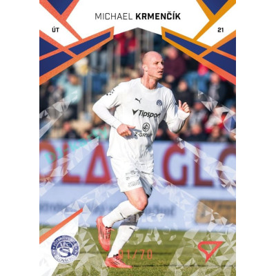 2024/25 Sportzoo Chance Liga 2. série #260 Michael Krmenčík Copper Diamond xx/70