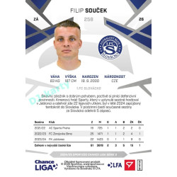 2024/25 Sportzoo Chance Liga 2. série #258 Filip Souček