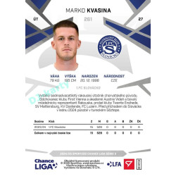 2024/25 Sportzoo Chance Liga 2. série #261 Marko Kvasina