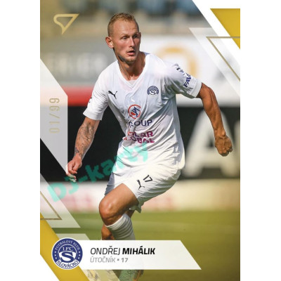 2022/23 Sportzoo Fortuna Liga 2. série #247 Ondřej Mihálik Gold xx/99