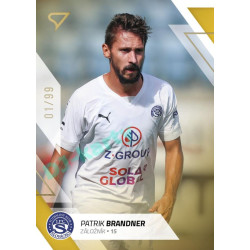2022/23 Sportzoo Fortuna Liga 2. série #242 Patrik Brandner Gold xx/99