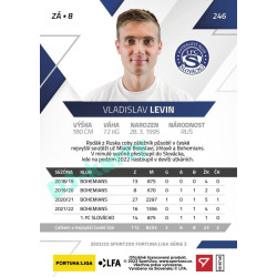 2022/23 Sportzoo Fortuna Liga 2. série #246 Vladislav Levin