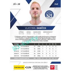 2022/23 Sportzoo Fortuna Liga 1. série #048 Vlastimil Daníček