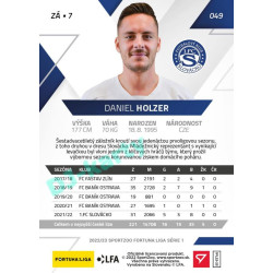2022/23 Sportzoo Fortuna Liga 1. série #049 Daniel Holzer