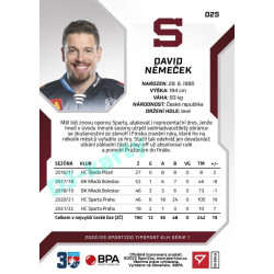 2022/23 Sportzoo ELH 1. série #025 David Němeček
