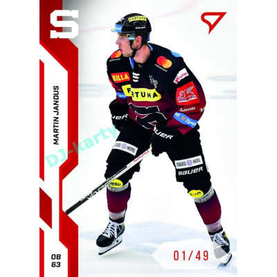 2022/23 Sportzoo ELH 2. série #260 Martin Jandus Red xx/49