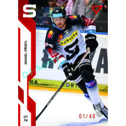2022/23 Sportzoo ELH 2. série #266 Daniel Přibyl Red xx/49
