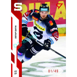 2022/23 Sportzoo ELH 2. série #267 Ostap Safin Red xx/49