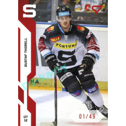 2022/23 Sportzoo ELH 1. série #035 Gustaf Thorell Red xx/49