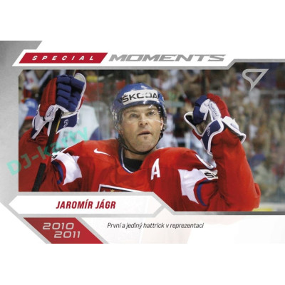 2025 Sportzoo Hokejové ČESKO #SM-10 Jaromír Jágr Special Moments