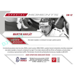 2025 Sportzoo Hokejové ČESKO #SM-12 Martin Havlát Special Moments