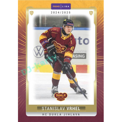 2024/25 Goal Cards Maxa liga 1. série #JIH-13 Stanislav Vrhel Parallel 1of40