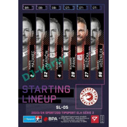 2023/24 Sportzoo ELH 2. serie #SL-05 Martin Růžička Starting Lineup
