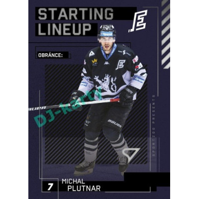 2023/24 Sportzoo ELH 2. serie #SL-51 Michal Plutnar Starting Lineup