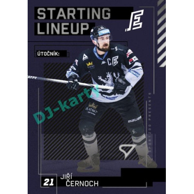 2023/24 Sportzoo ELH 2. serie #SL-53 Jiří Černoch Starting Lineup